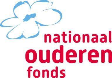 4. Ondersteunde projecten Duurzame samenwerking met het Nationaal Ouderen Fonds in Ouderenproject Onzichtbare Ouderen Het Blauwe Fonds heeft net als voorgaande jaren in