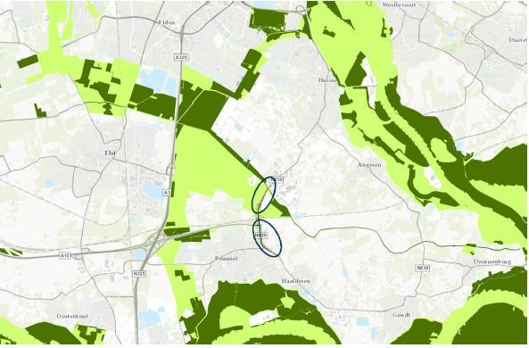 Cultuurhistorische waarden waterstaatswerken (o.a. zegen en weteringen, Linge); Alle door Flora- en faunawet en Natuurbeschermingswet 1998 (nu Wet natuurbescherming) beschermde soorten en hun leefgebieden.