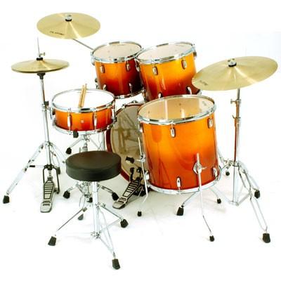 Drummen Drummen is leuk en een akoestisch drumstel is een prachtig instrument. Wel een beetje luidruchtig maar hartstikke mooi. Zijn je buren wel blij dat je wilt leren drummen?
