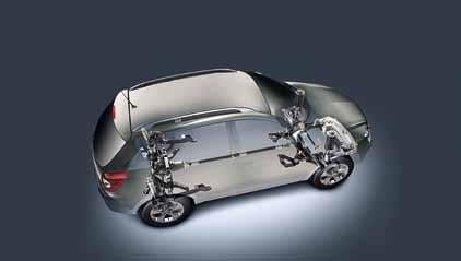 voor optimale tractie. Voorwielaandrijving is beschikbaar op de 2.4 benzinemotor (123 kw/167 pk) en op de 2.2 CDTI-dieselmotor (120 kw/163 pk). Rijdynamiek Descent Control System (DCS).