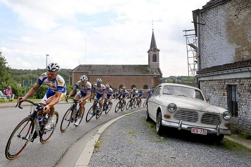 Foto cyclingmoments.com Edward Theuns vierde in Frankrijk 25 augustus 2014 - Châteauroux Classic de l Indre Trophée Fenioux (Fra., 1.1) Iljo Keisse won zondag in de sprint de Franse UCI 1.