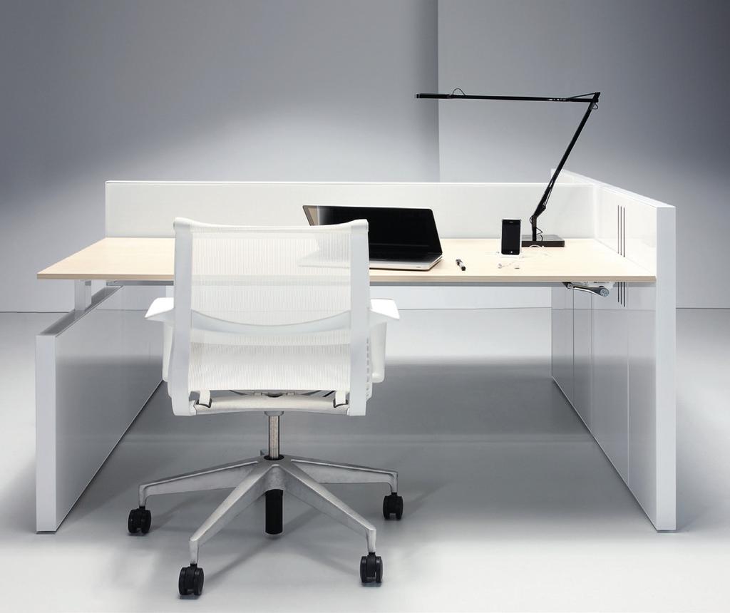 CubiC 50 1 meubel, 2 varianten > Standaard hoogteverstelbaar manueel > 50 mm dikke wanden of wangen