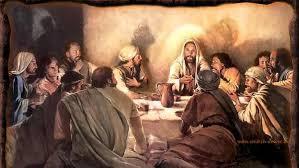 HET AVONDMAAL Lucas 22:19 En Hij nam een brood, sprak de dankzegging uit, (eucharistie) brak het en gaf het hun, zeggende: Dit is mijn lichaam, dat voor u gegeven wordt; doet dit tot mijn gedachtenis.