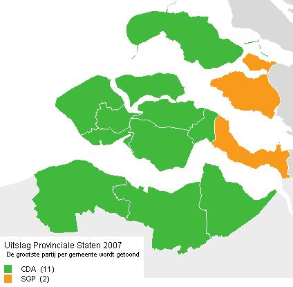 83 Provinciale Staten 2007 Provincie Zeeland Gemeente Kapelle % absoluut Kiesgerechtigden: 8860 Opkomst: 59.59 5280 Geldige stemmen: 59.48 5270 Blanco/ongeldig: 0.