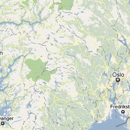 Kaartgegevens 2009 Tele Atlas - PROGRAMMA: Dag 1: Brussel-Oslo-Gålå (209km rijden) SAS-vlucht Brussel-Oslo en afhalen