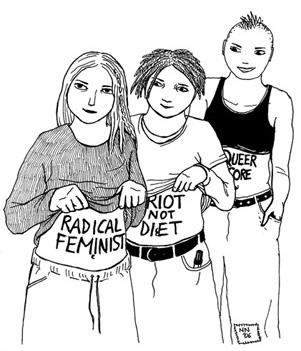 Tegenwoordig staat het feminisme kritisch tegenover de geconstrueerde opdeling van mannen en vrouwen en wil ze de hieraan verbonden machtsverhoudingen in vraag stellen (FAM, 2004).