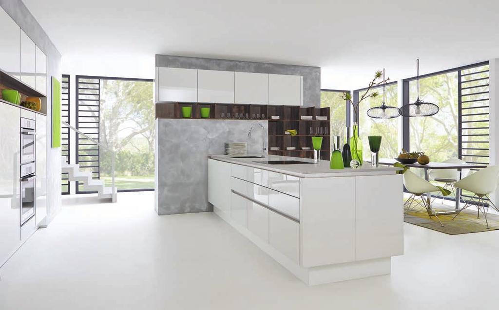 995,- stoer design geeft een nieuwe dimensie Modern strakke keukenopstelling met