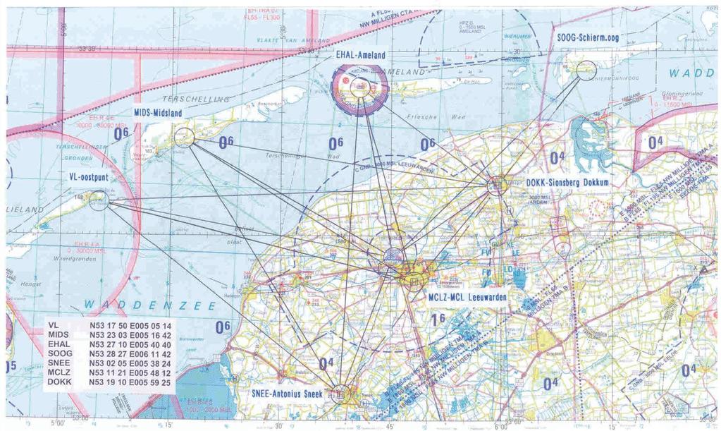 Bijlage IV SAR Routes Figuur IV SAR routes boven