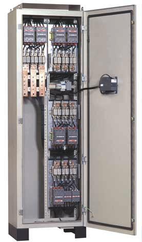APC: Een bundeling van prestaties De APC is een krachtige en compacte automatische condensatorbank, waarvan installatie en gebruik opmerkelijk eenvoudig zijn.
