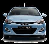 TECHNISCHE GEGEVENS HYUNDAI i20 MOTORTYPE 1.2i 1.4i 1.4i CVVT 1.1 CRDi 1.