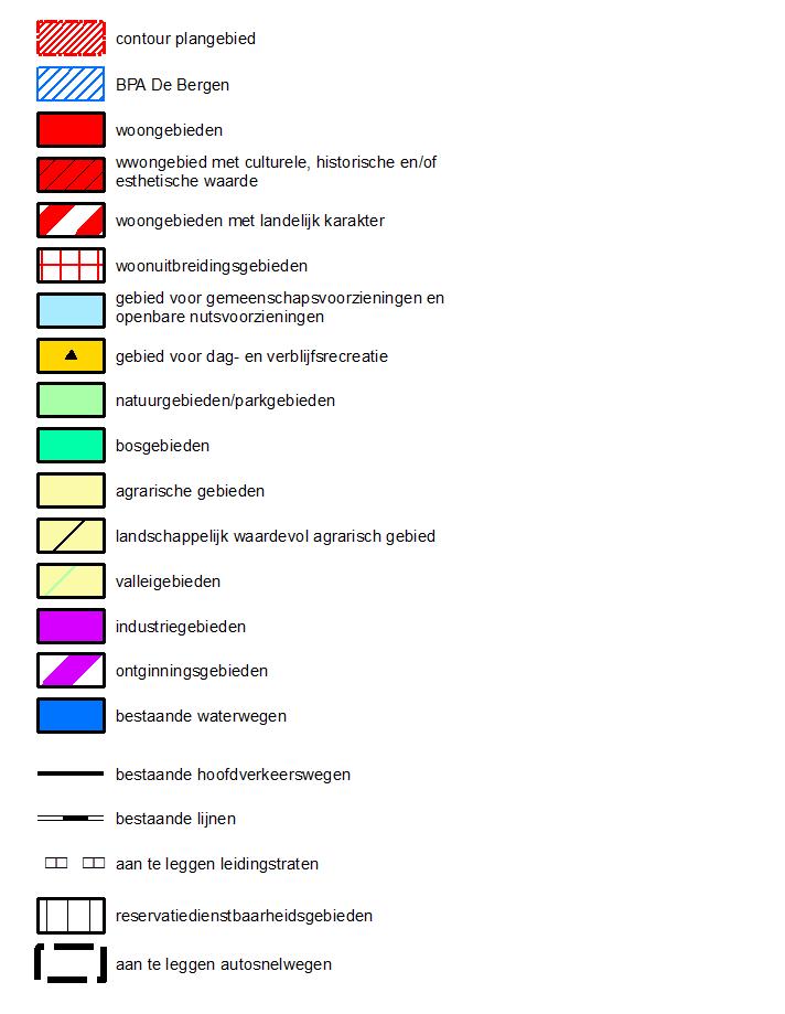 Gewestplan Kaart 17: Gewestplan