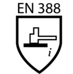 nieuwe normering worden de volgende prestatieniveaus toegevoegd: E = ISO13997 TDM test tegen snijden uitgedrukt in Newton A tot F * Prestatieniveau A B C D E F Newton 2 5 10 15 22 30 F=