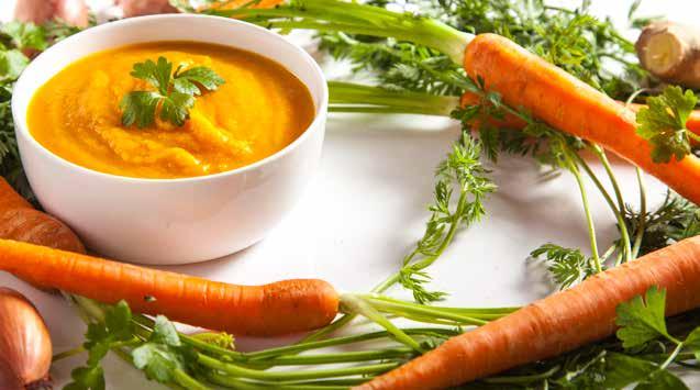 Kruidentrio in zinken bakje Bieslook, selderij en basilicum 5,99 In Spanje wordt de soep niet altijd zo heet gegeten.