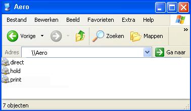 AFDRUKKEN VANUIT WINDOWS 35 SMB-AFDRUKKEN INSTELLEN OP WINDOWS-COMPUTERS 1 Windows 2000/XP/Server 2003: klik met de rechtermuisknop op Netwerkomgeving of Mijn netwerklocaties en klik op Computer