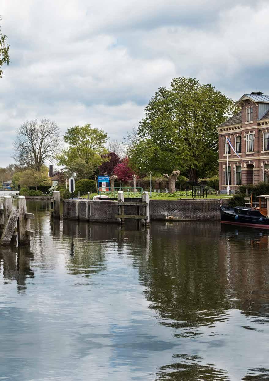 Fietsroute Waterschap Amstel, Gooi en Vecht Rondje Vecht Ontdek de Nieuwe Hollandse Waterlinie, langs sluizen, kanalen en forten in de prachtige