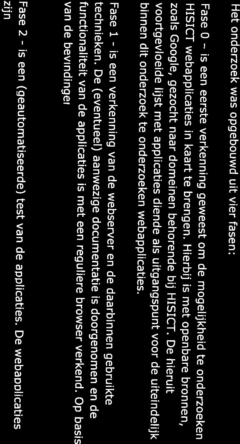 Hierbij is met openbare bronnen, Het onderzoek was opgebouwd uit vier fasen: Ease 0 is een eerste verkenning geweest om de mogelijkheid te onderzoeken 20 bekend worden van kwetsbaarheden in deze
