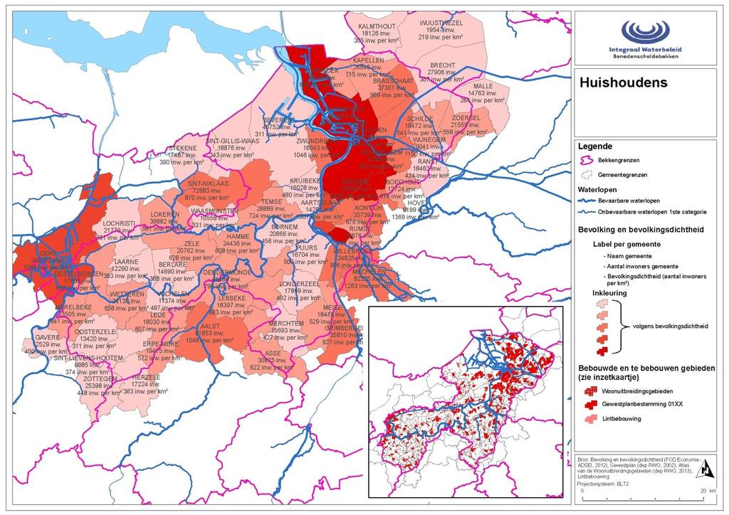 (zie tekst) Kaartenatlas, kaart 6: Sector