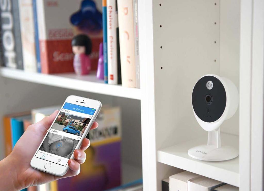 Smart camera's - Houd lokaal en op afstand toezicht op uw woning, winkel of kantoor met de smart Plug & Play-camera's van Chacon.