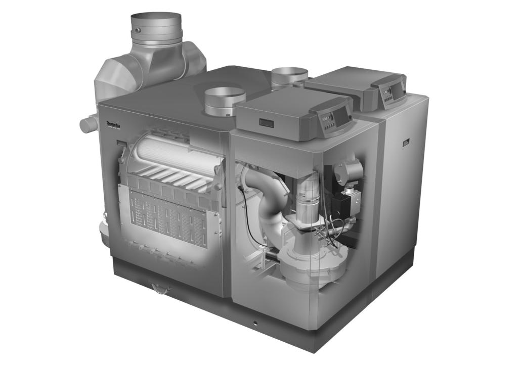 Remeha Gas 610 ECO Voorwoord Deze technische informatie met veel praktische informatie over de Remeha Gas 610 ECO, een Hoog Rendement condensatie ketel, is met name bedoeld voor de installateur.