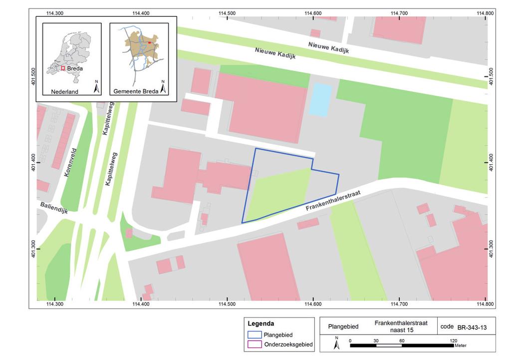 2 LIGGING EN AARD VAN HET TERREIN Afb. 1.