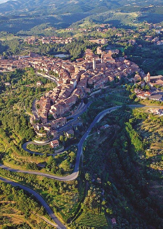 18 PORTE APERTE AL TRASIMENO IN CITTÀ DELLA PIEVE DE LANDSCHAPPEN VAN PIETRO VANNUCCI IL PERUGINO ZONDAG 28 MEI Vertrek om