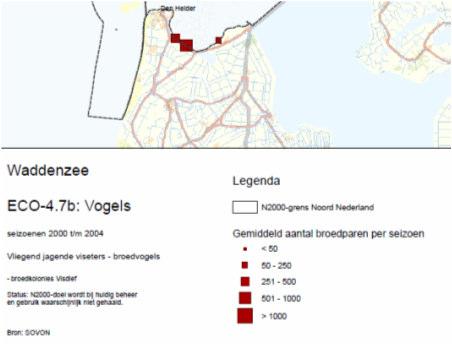 broedplaatsen ontbreken.