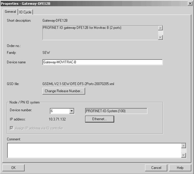 Configuratie met PROFINET Configuratie van de PROFINET IO-controller 5 Configuratie deelnemer Nadat de afzonderlijke insteekplaatsen (slots) zijn geconfigureerd, moet de nieuw toegevoegde deelnemer