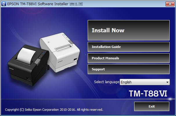TM-T88VI Software & Documents Disc De stuurprogramma's, hulpprogramma's en handleidingen openen Geïnstalleerde stuurprogramma's, hulpprogramma's en handleidingen kunnen worden geopend vanuit het menu