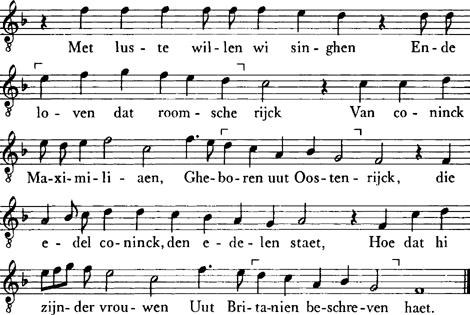 126 57 Met luste willen wi singhen Van Keyser Maximiliaen AL CXV melodie tekst Van Keyser Maximiliaen 1.