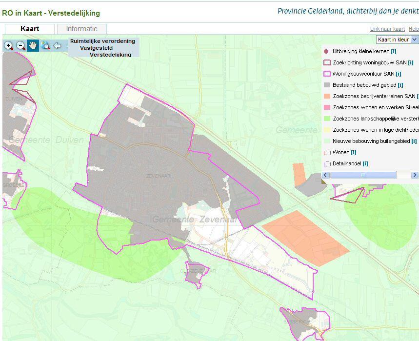 De Ruimtelijke Verordening Gelderland geeft richting aan hoe om te gaan met uitbreiding van detailhandel.