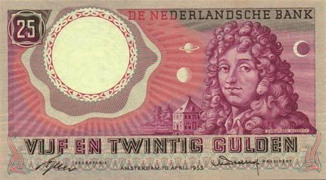 1b) - UNC- 60 7092 25 Gulden 1955 Huygens (Mev. 83-1b / AV 55.1b) - UNC- 50 7093 25 Gulden 1955 Huygens (Mev. 83-1b / AV 55.1b) - UNC- 50 7094 7095 7094 25 Gulden 1955 Huygens (Mev.