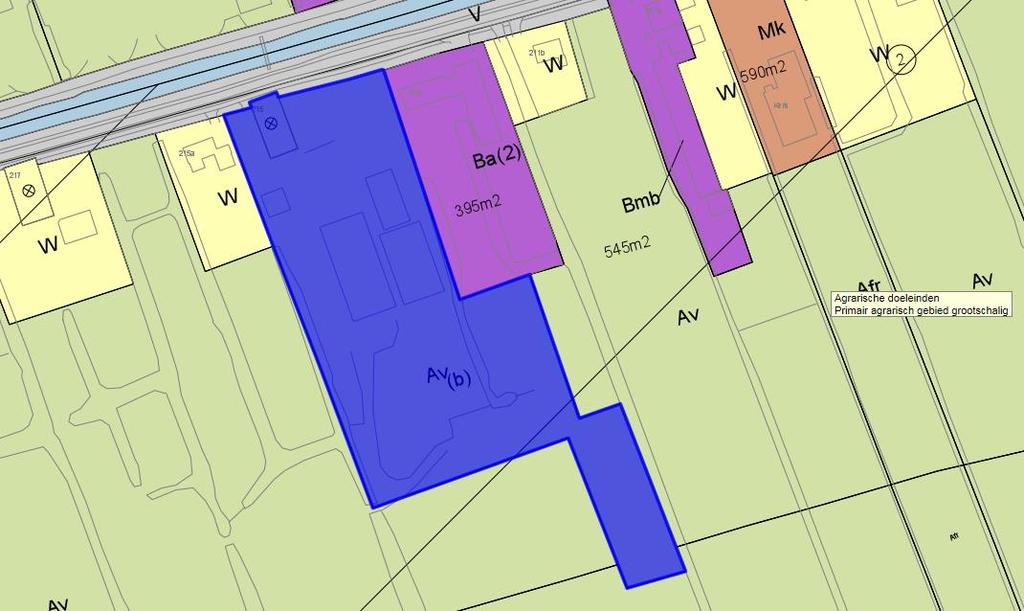 BESTEMMINGSPLAN GEGEVENS Vigerende bestemming: Landelijk Gebied gemeente Lopik Enkelbestemming: Agrarische