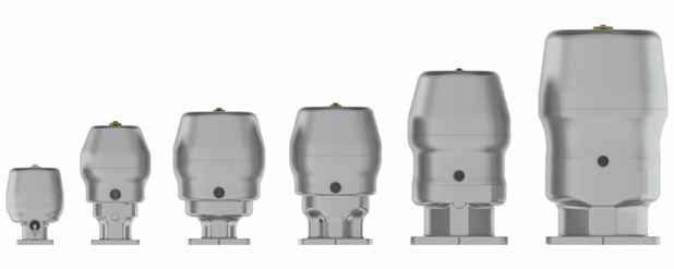 range of pressure and flow conditions.