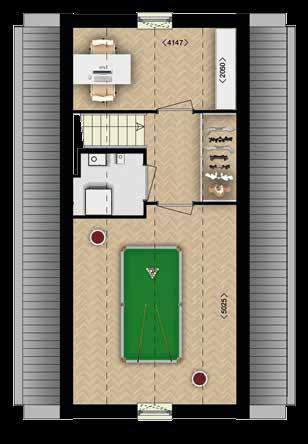 tweede vrijhangend toilet Tweede verdieping met mogelijkheid tot vierde slaapkamer en zolderruimte Voorzien van zonnepanelen Bouwnummer 341 is voorzien van