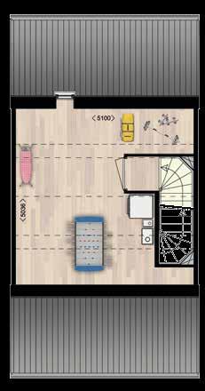 324 323 304 303 Hooiland 322 321 320 319 318 302 301 9 tussenwoningen Woonoppervlak 110 m 2 Kaveloppervlak ca.