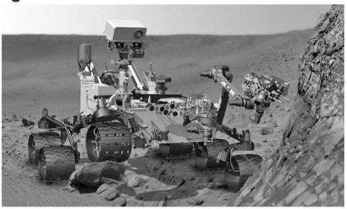 Oefenopgave 1: Curiosity Op 26 november 2011 werd, vanaf Cape Canaveral in Florida, een raket naar Mars gelanceerd.