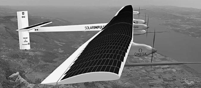 Oefenopgave 2: Solar Impulse De Solar Impulse is een eenpersoons vliegtuig dat zonne-energie gebruikt om te vliegen.