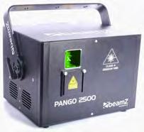 10 KG - Krachtige laser projector met gegarandeerde 2000mW diodelaser module - Analoge RGB kleur modulatie - 40K high speed optisch scanner systeem -