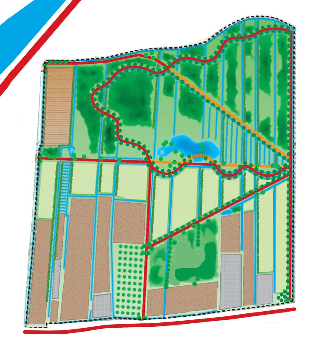 W Z O Is er iemand het noorden kwijt? 280 260 300 320 340 NW 0 N 20 NO 40 60 80 100 240 ZW ZO 120 220 200 180 160 140 Sta met de rug naar de brug en bekijk het landschap.