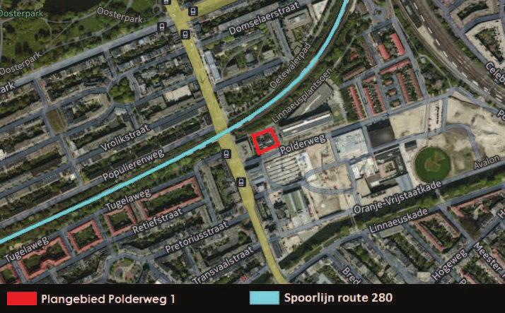 2. AANLEIDING Gemeente Amsterdam maakt een nieuw bestemmingsplan voor de voormalige DWI-locatie op de Polderweg 1 in Amsterdam-Oost.