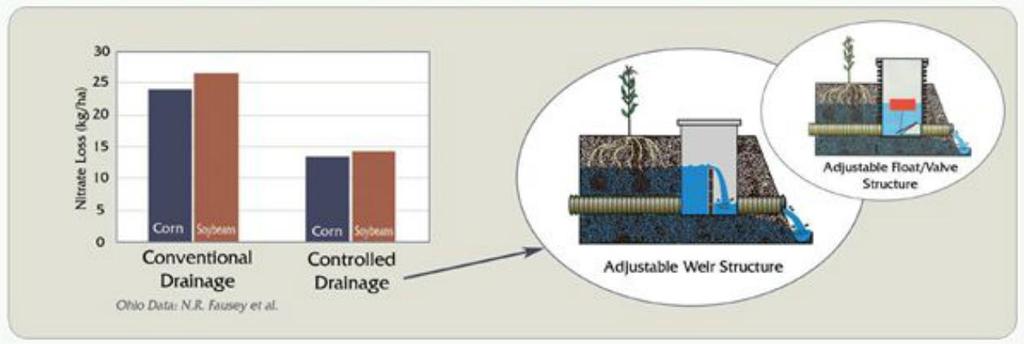 Onderzoeksresultaten VS Controlled Dranage, Water Table