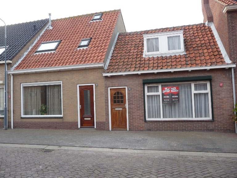 De woning ligt aan een toegangsweg van het dorp. 262 VE-2 Koestraat 48-50 Westkapelle Vermindering ongewenste particuliere woningvoorraad (sloop) 30.