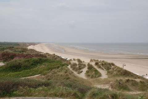 6. Biotoop : zee, kust en getijdenrivieren Strand : habitats - Droog en nat strand. - Laag- en hoogwaterlijn. - Vloedmerk. - Strandmeer. - Muien (= strandrivier).