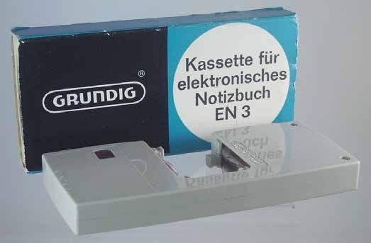 18. GRUNDIG EN3 CASSETTE 18.1. HERKENNEN VAN DE GRUNDIG EN3 CASSETTE Foto: http://www.obsoletemedia.