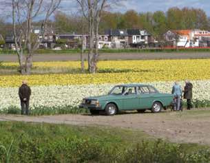 Na een paar uurtjes rond gelopen te hebben en alle delen van de Keukenhof gezien te hebben, was het weer de auto in op weg naar het startpunt van de dag.