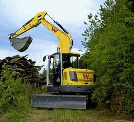 Met de rups- en mobiele graafmachines van Wacker Neuson bent u voor ieder