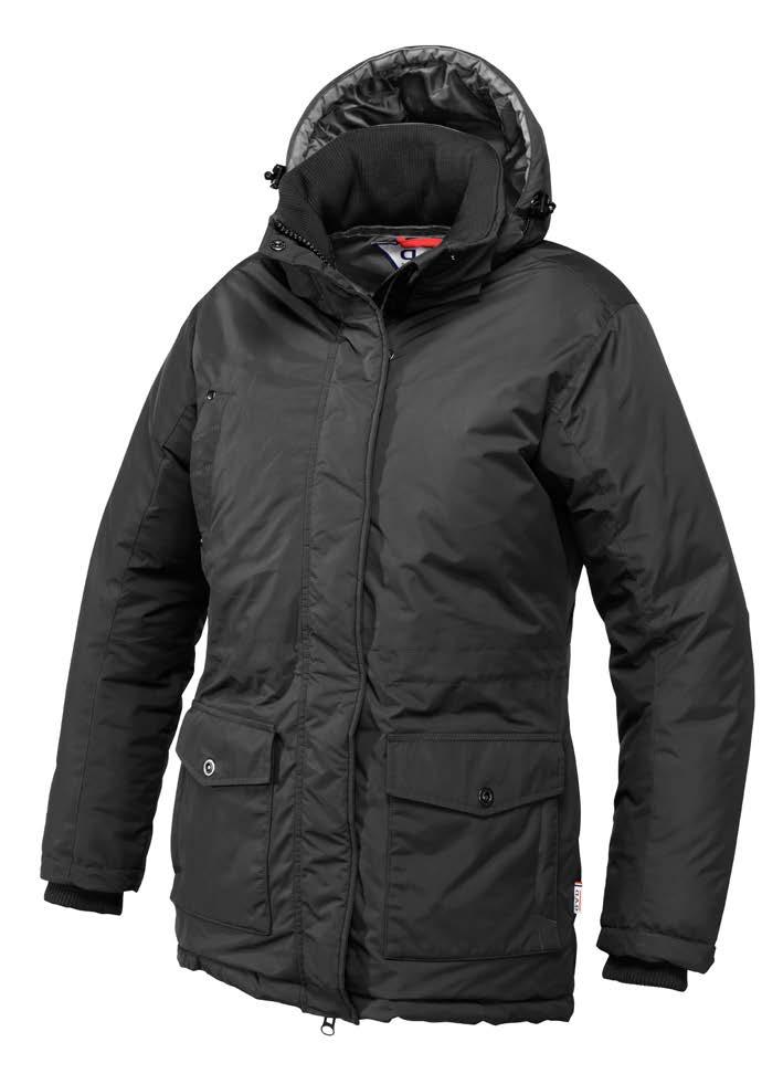 TECHNICAL INFORMATION 855 marine CARLTON HILL 131032 CARLTON HILL LADY 131033 Sportieve parka in wind- en waterafstotend materiaal (WP 3000/MVP 3000).