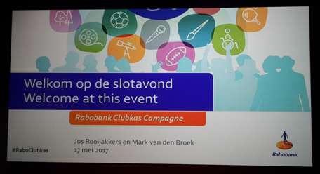 Tijdens een feestelijke slotbijeenkomst werden op 17 mei door directievoorzitter Jos Rooijakkers de bedragen bekend gemaakt.
