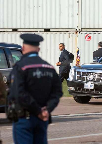 A flawless summit. It was truly gezellig - Barack Obama - Colofon Een uitgave van: Politie Meldkamer Diensten Centrum i.o.v. het Ministerie van Veiligheid en Justitie.