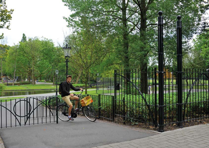 Het Oosterpark in Amsterdam is eind negentiende eeuw aangelegd naar een ontwerp van de beroemde landschapsarchitect L.H. Springer.